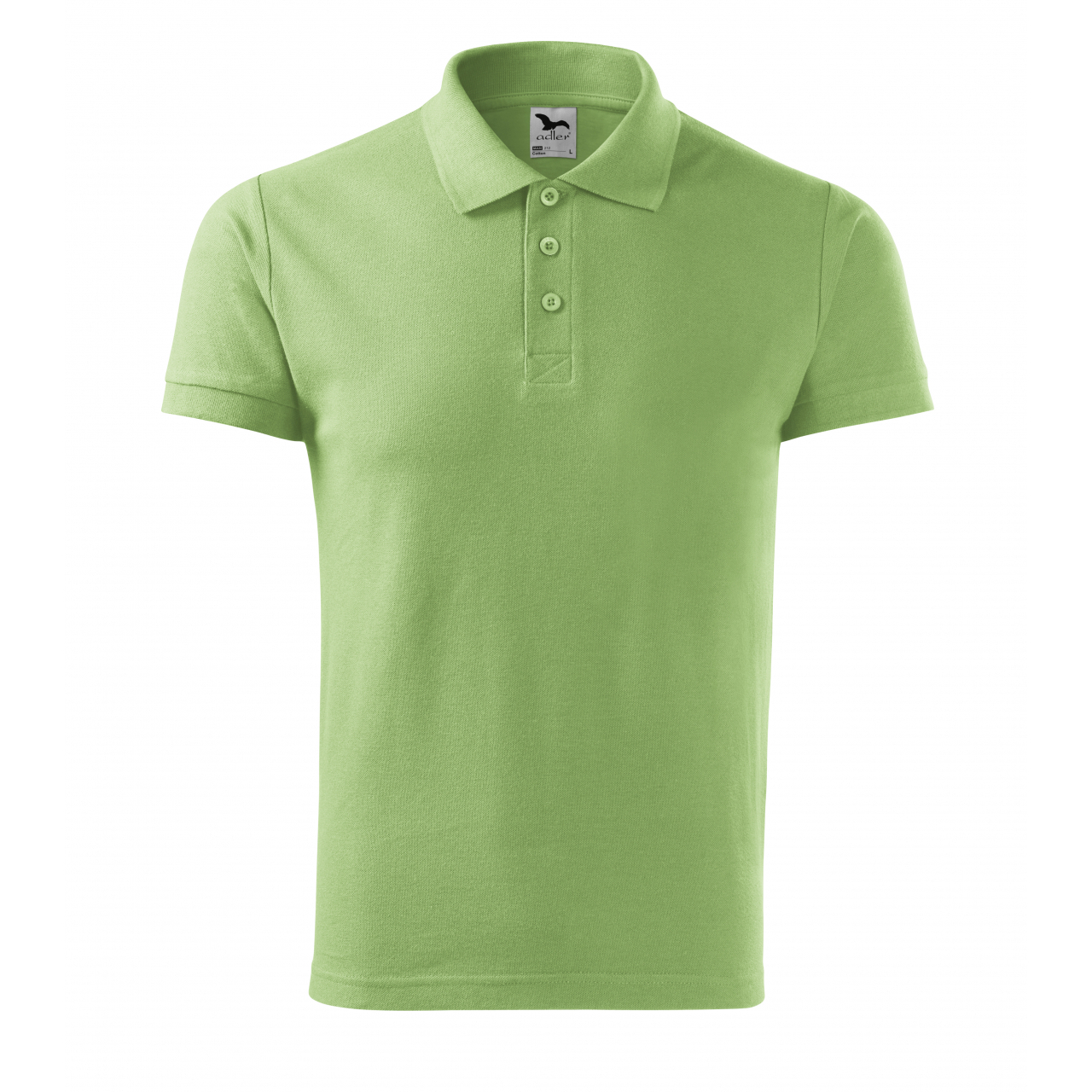 Polokošile pánská Malfini Cotton - světle zelená, XL