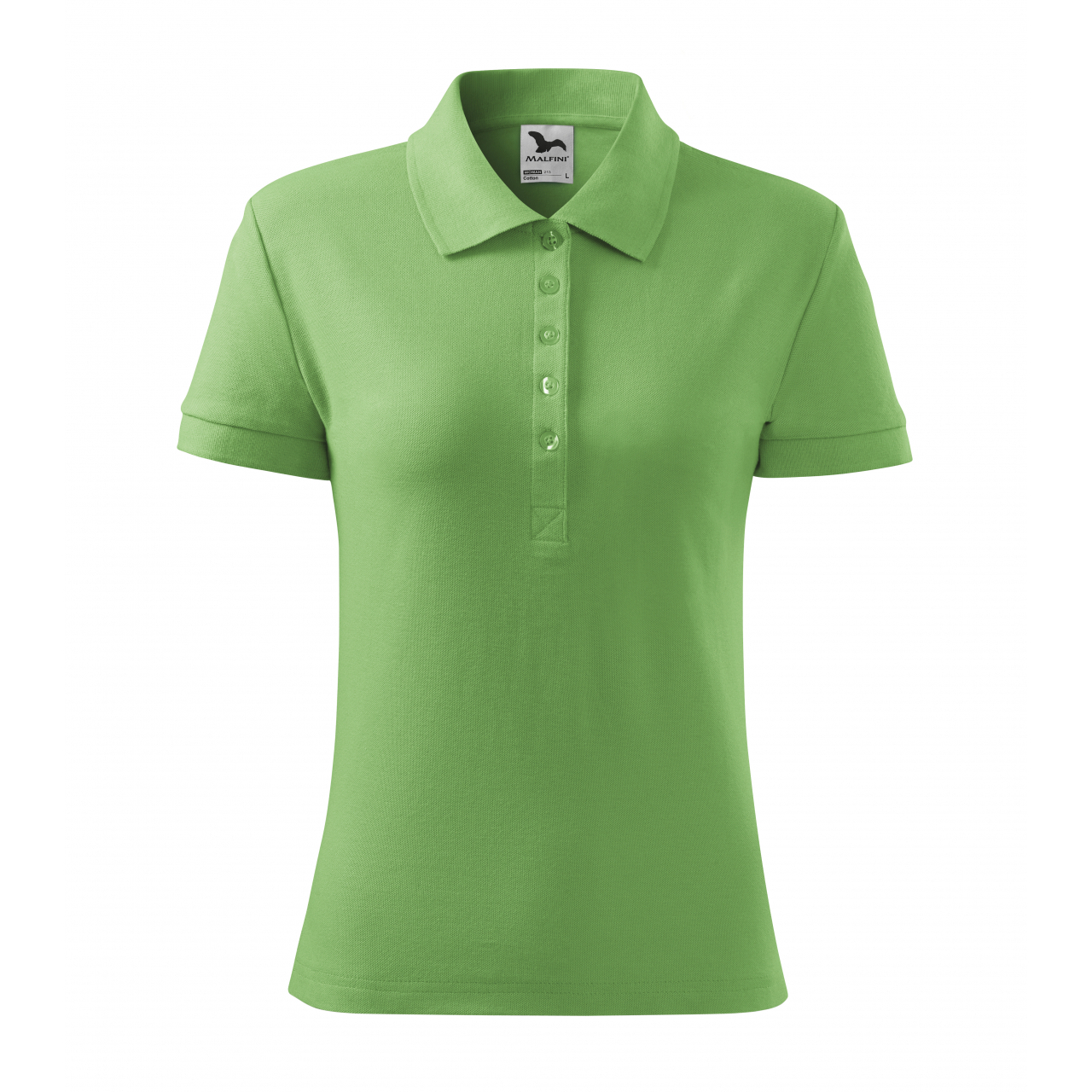 Polokošile dámská Malfini Cotton - světle zelená, XL