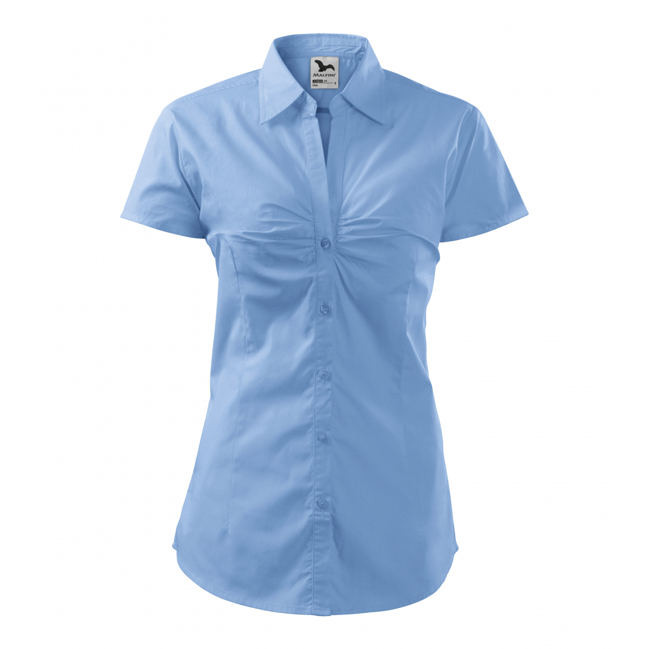 Košile dámská Malfini Chic - azurová, XL