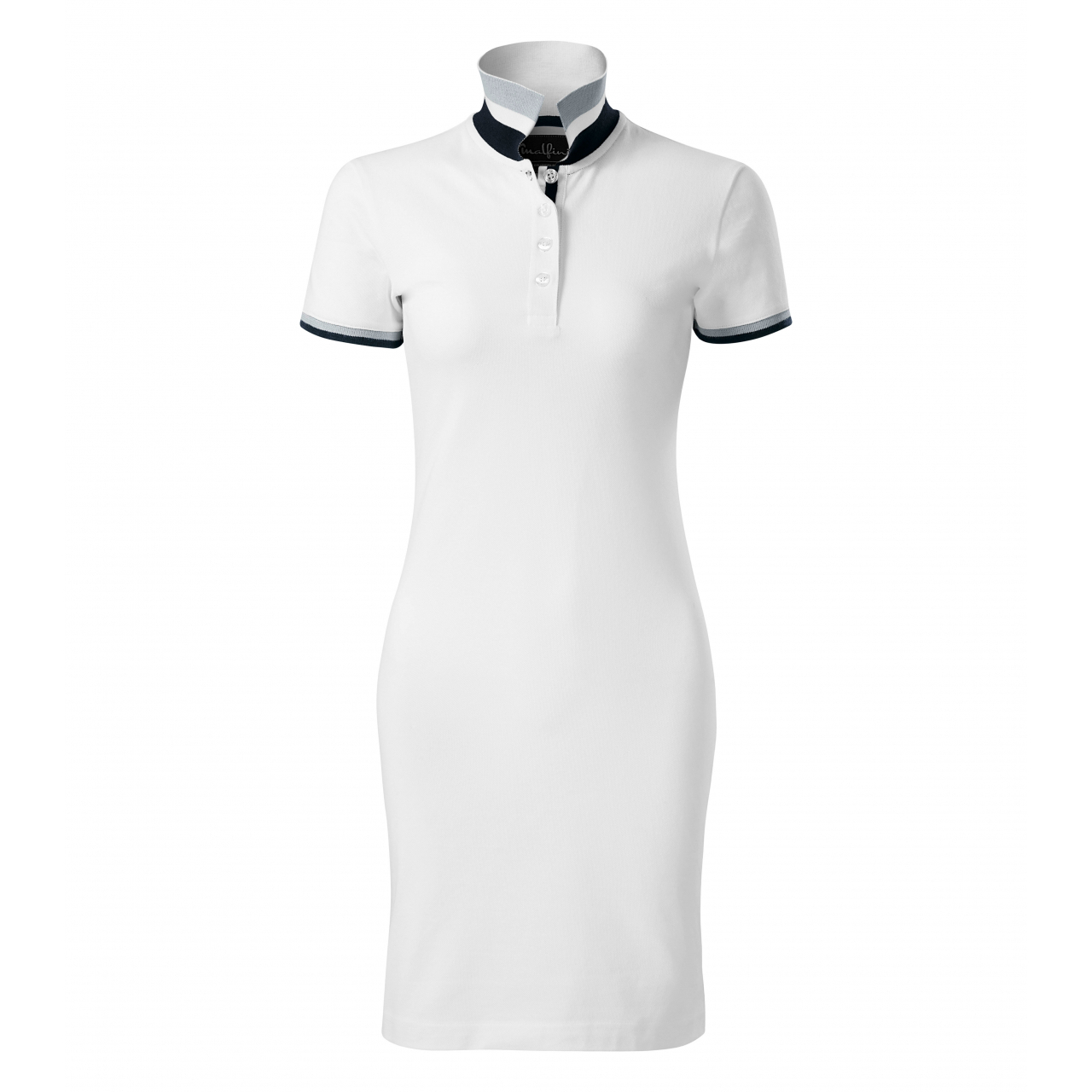 Šaty dámské Malfini Dress Up - bílé, XL
