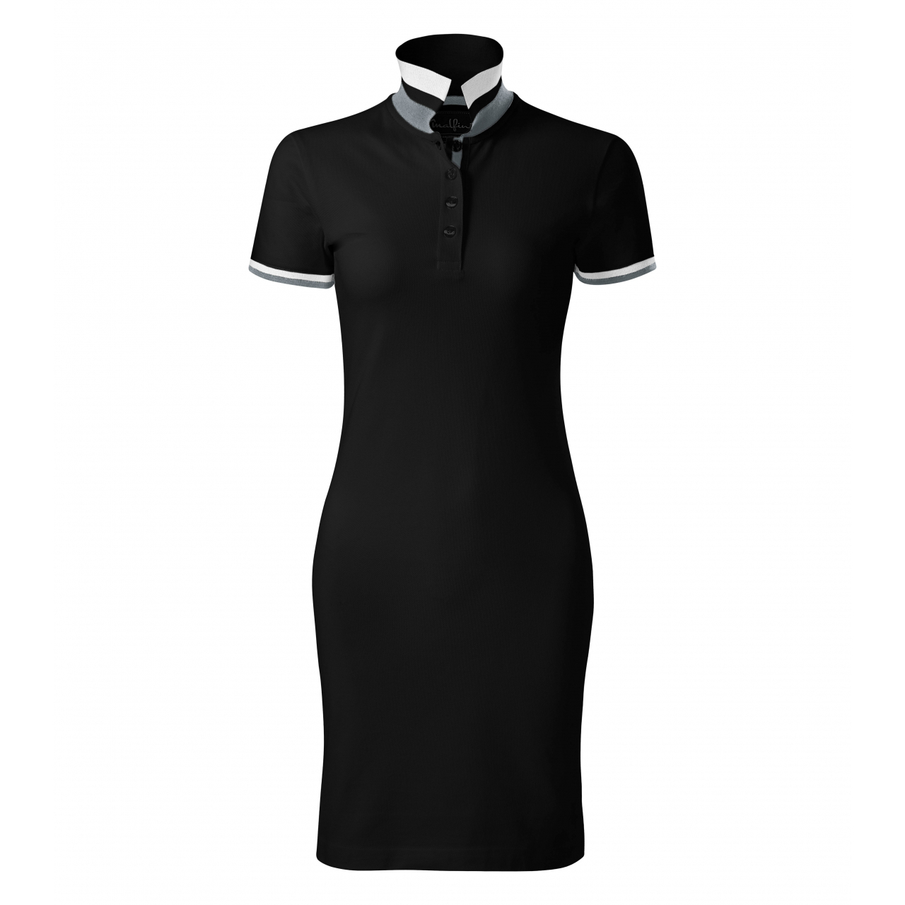 Šaty dámské Malfini Dress Up - černé, XS
