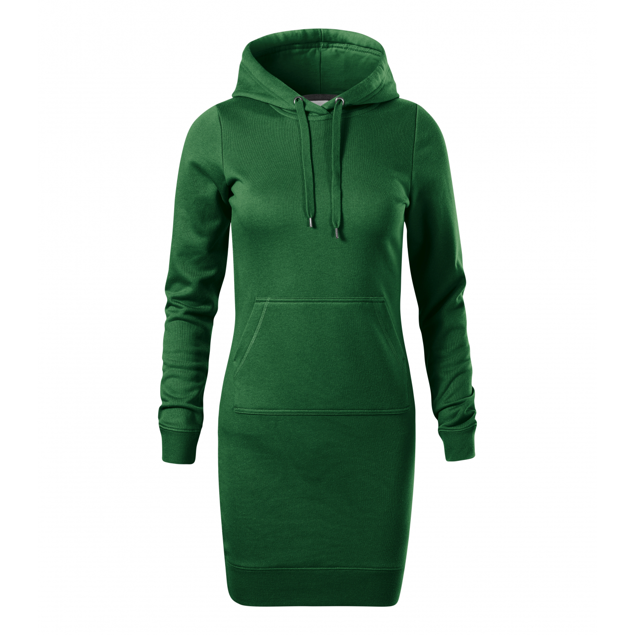Šaty dámské Malfini Snap - tmavě zelené, XS