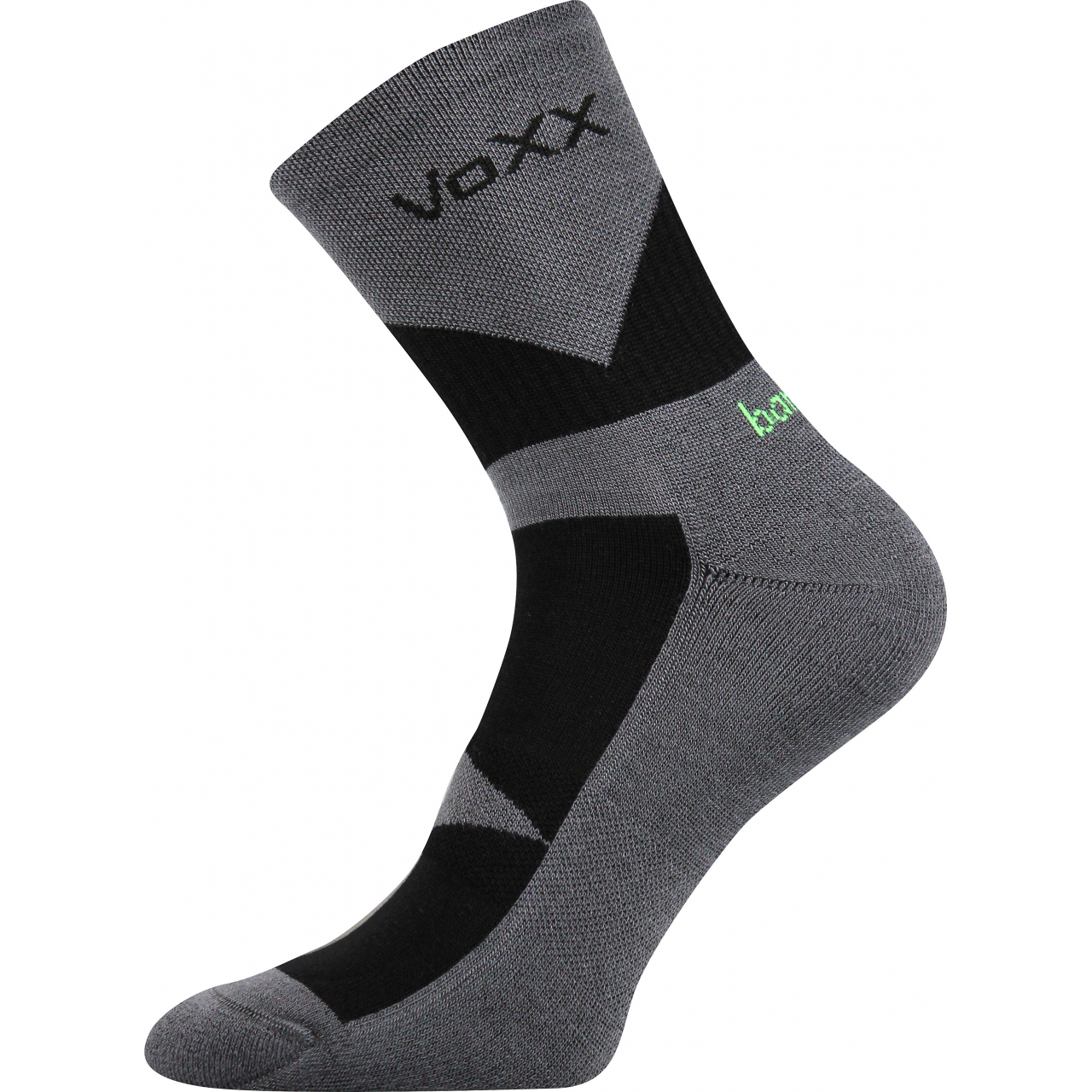 Ponožky sportovní Voxx Bambo - tmavě šedé-černé, 43-46