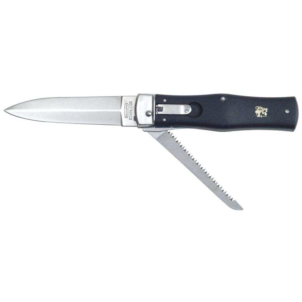 Nůž vyhazovací Mikov Predator 241-NH-2/KP - černý-stříbrný