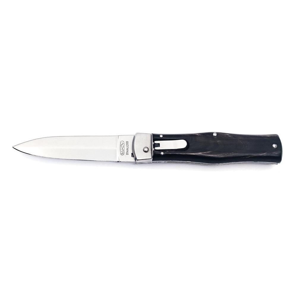 Nůž vyhazovací Mikov Predator 241-NR-1/KP - černý-stříbrný