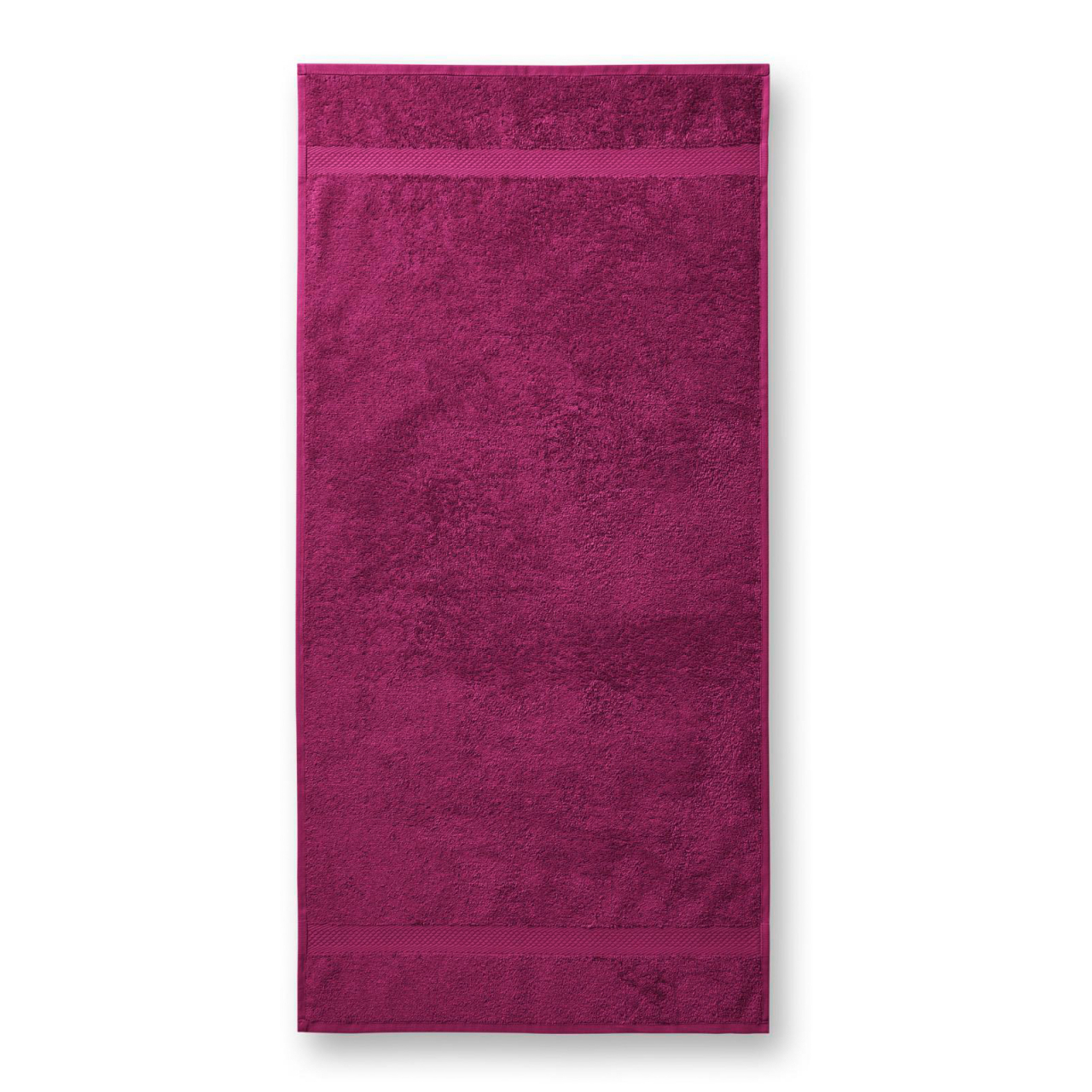Ručník unisex Malfini Terry Towel - tmavě fialový, 50x100