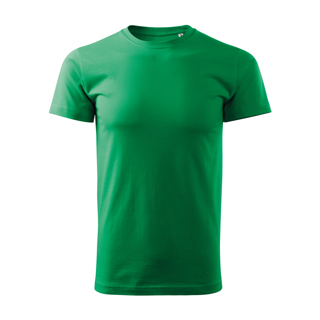 Tričko pánské Malfini Basic Free - zelené, XL