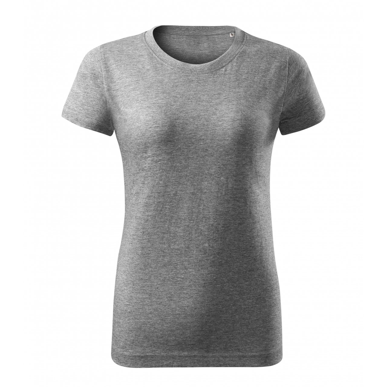 Tričko dámské Malfini Basic Free - šedé, XL