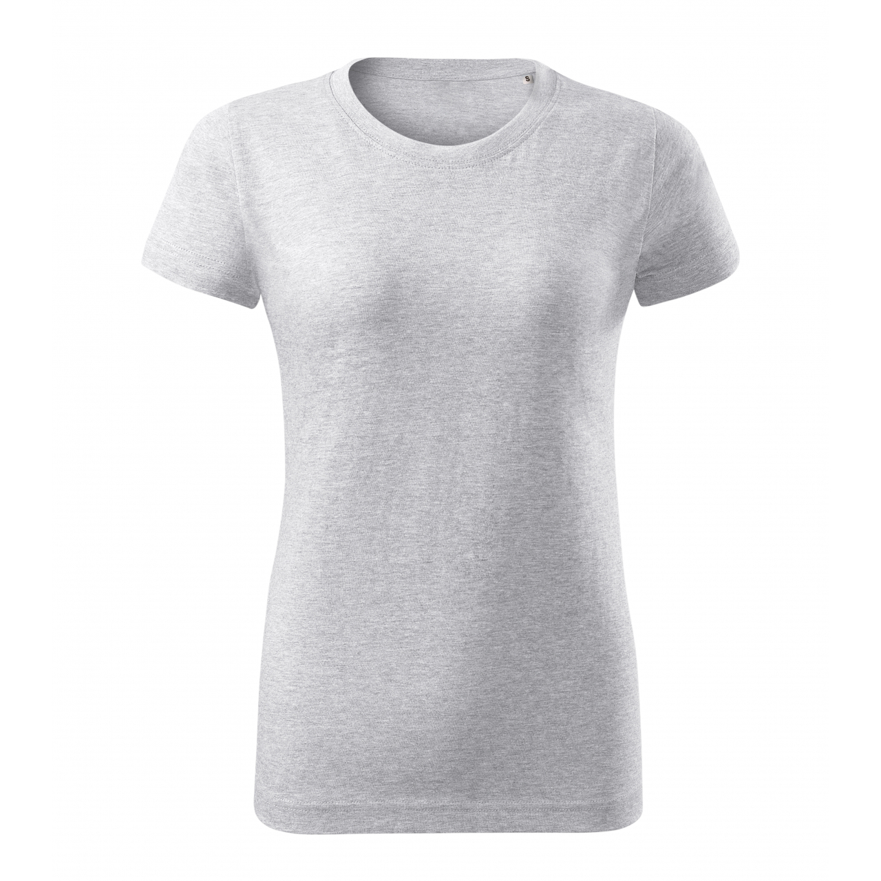 Tričko dámské Malfini Basic Free - světle šedé, XXL