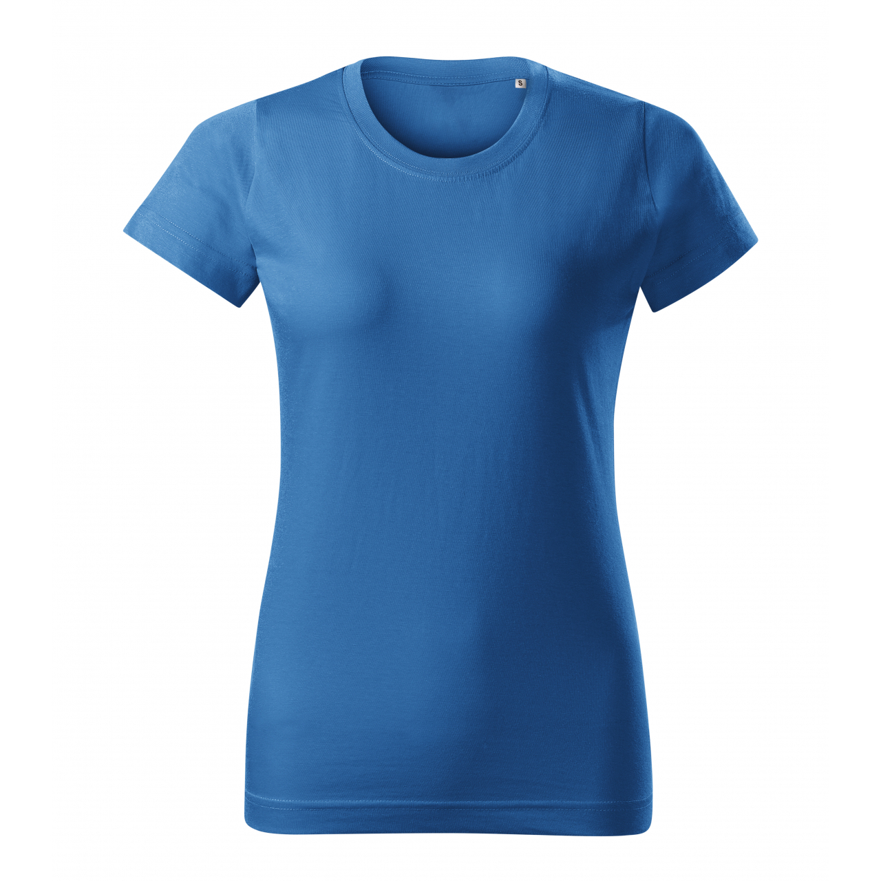 Tričko dámské Malfini Basic Free - azurové, XL