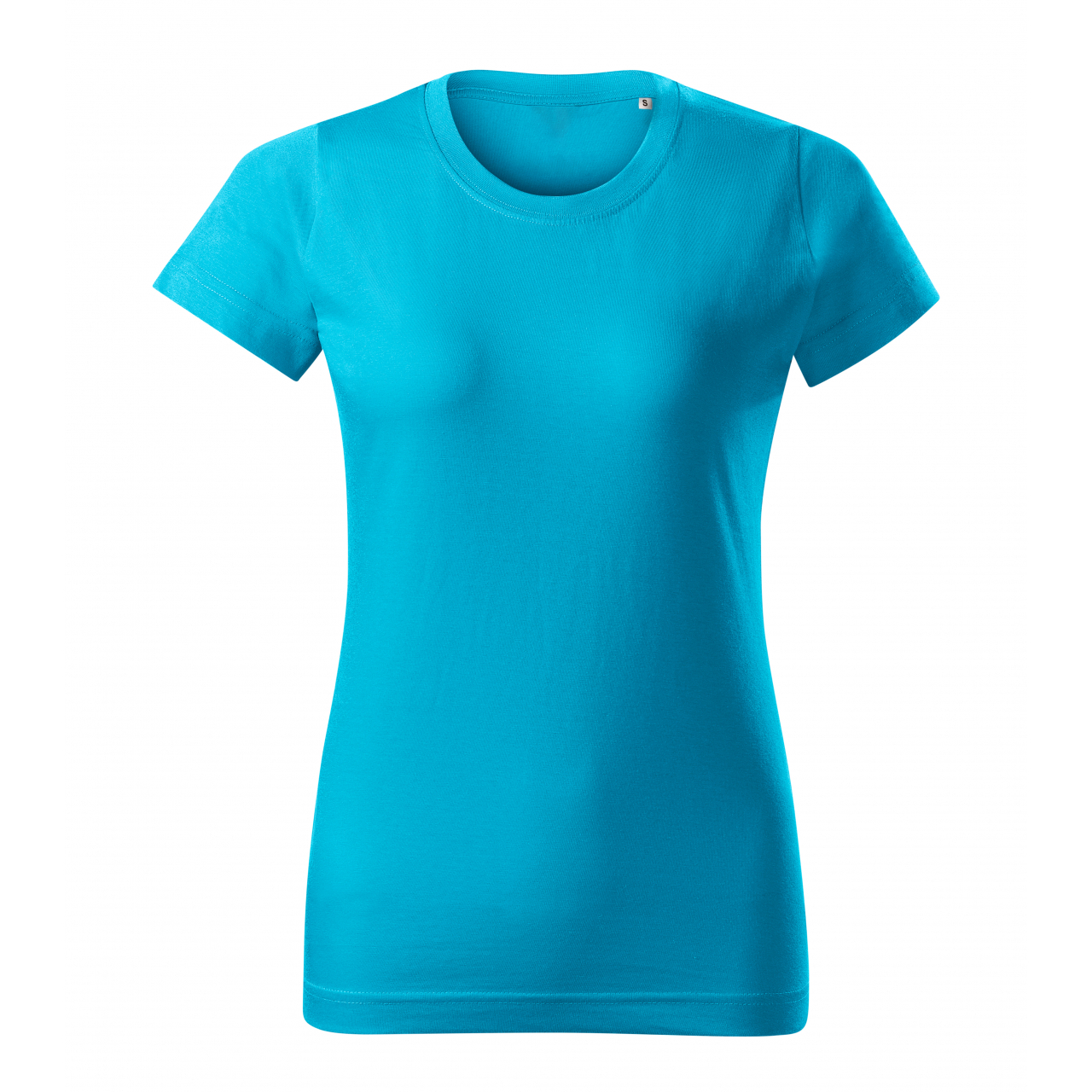 Tričko dámské Malfini Basic Free - tyrkysové, XL