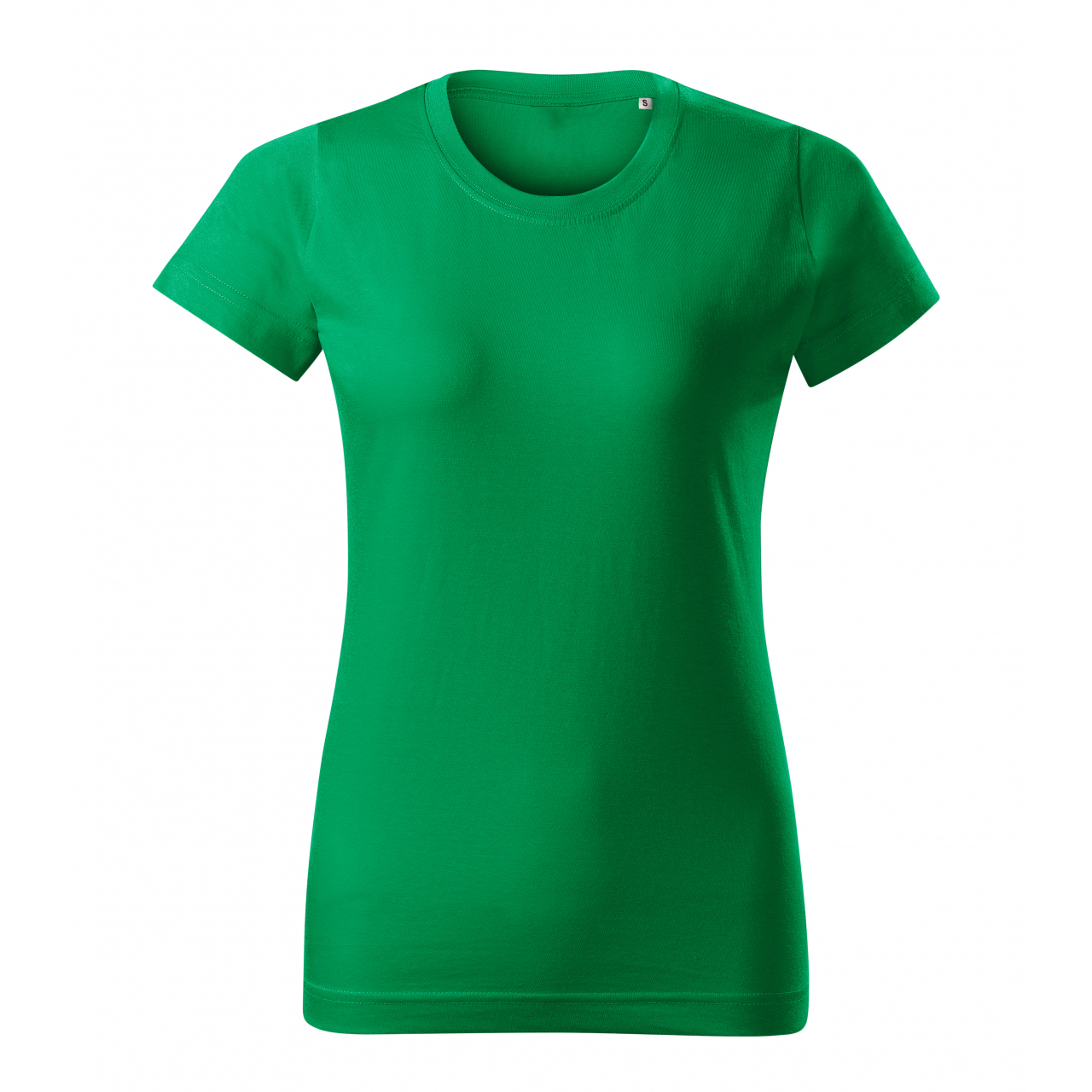 Tričko dámské Malfini Basic Free - zelené, XL