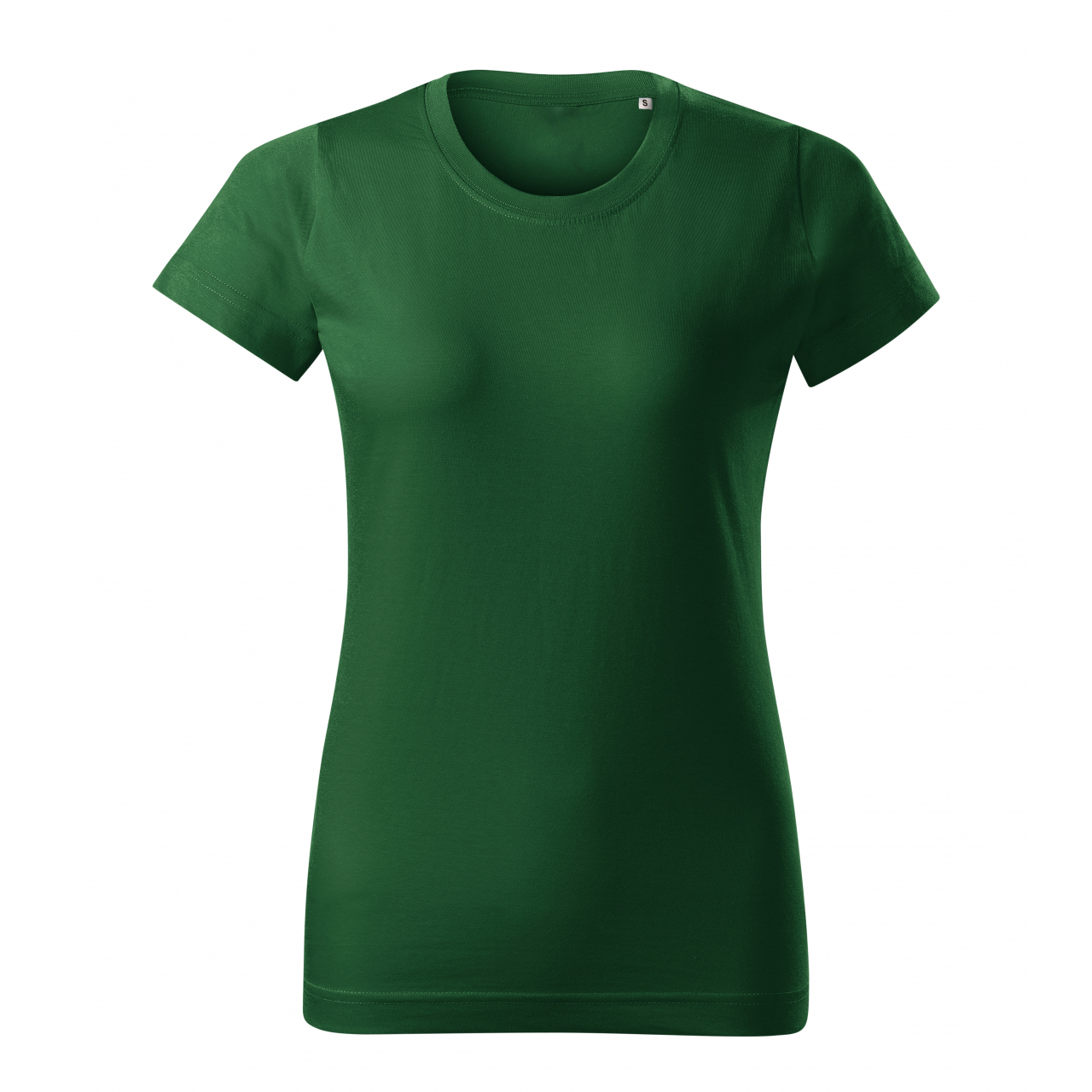 Tričko dámské Malfini Basic Free - tmavě zelené, L