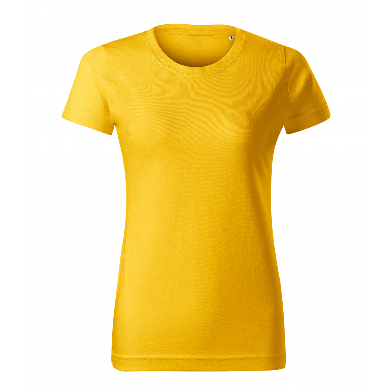 Tričko dámské Malfini Basic Free - žluté, XS
