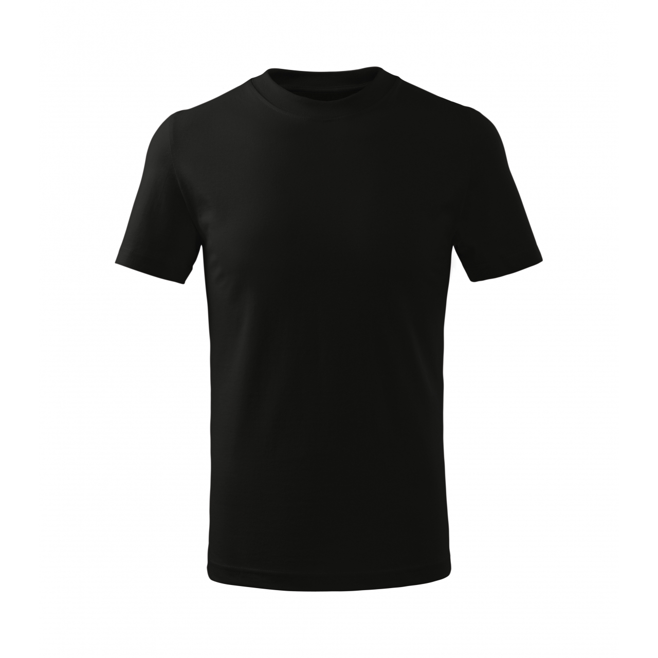 Tričko dětské Malfini Basic Free - černé, 110