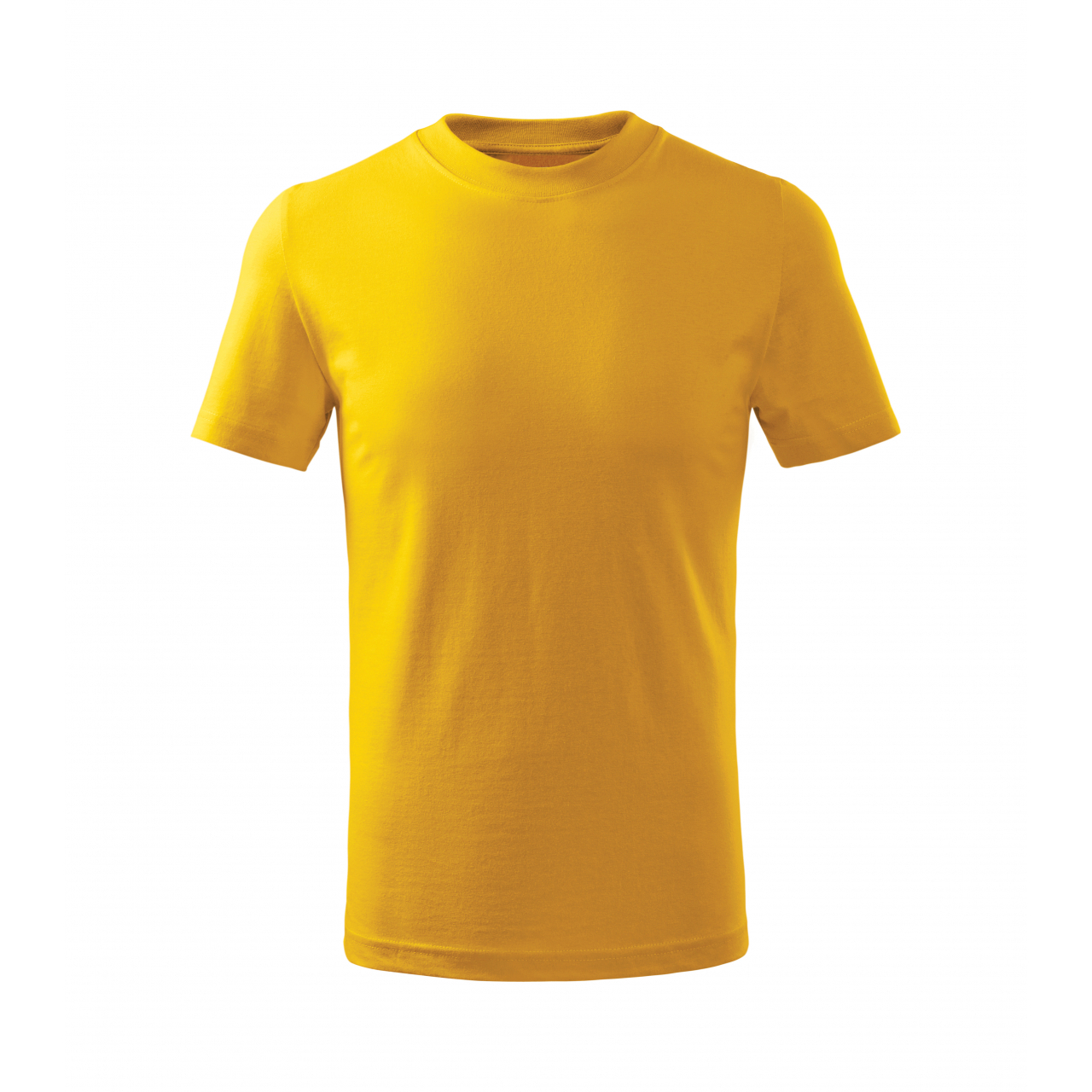 Tričko dětské Malfini Basic Free - žluté, 110