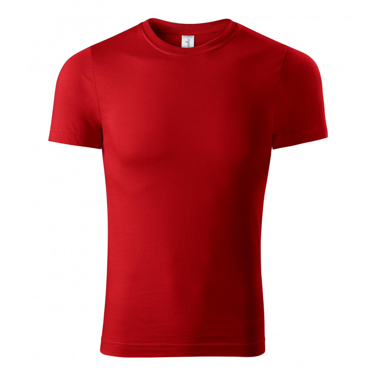 Tričko unisex Piccolio Paint - červené, XL
