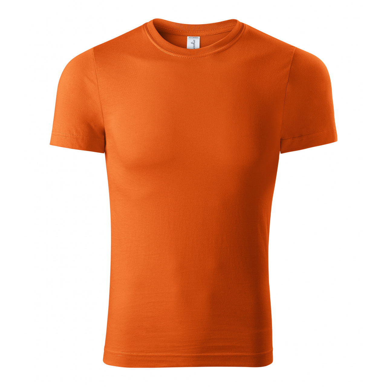 Tričko unisex Piccolio Paint - oranžové, S
