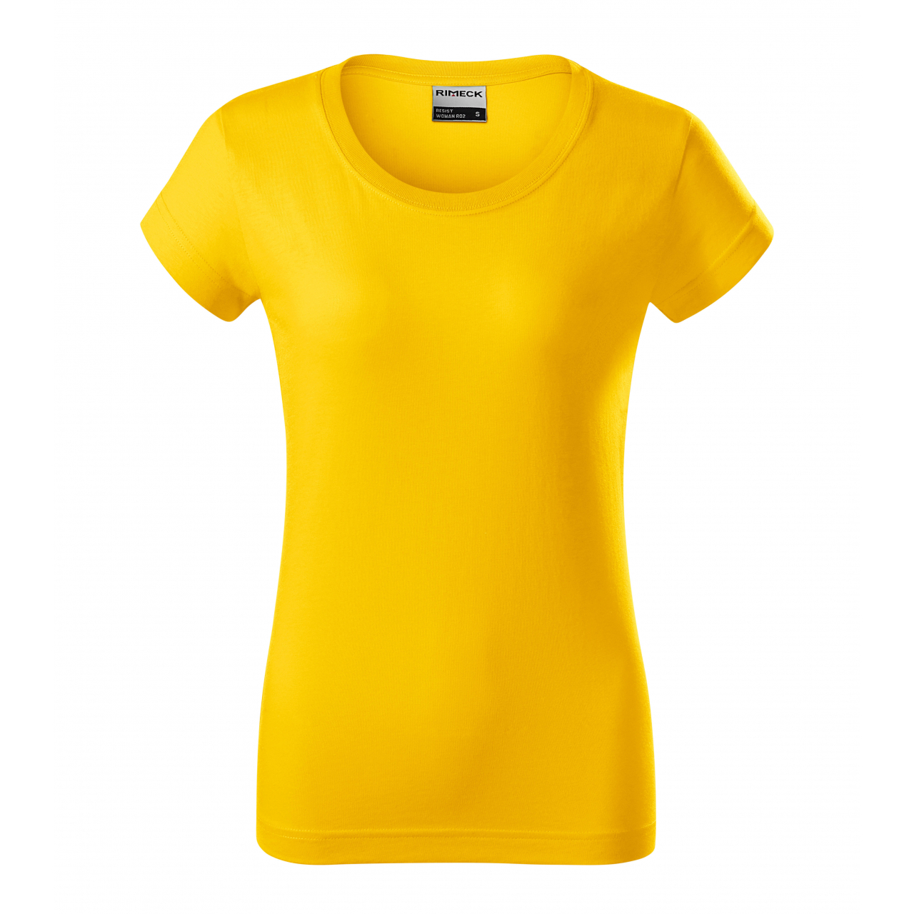 Tričko dámské Rimeck Resist - žluté, 3XL