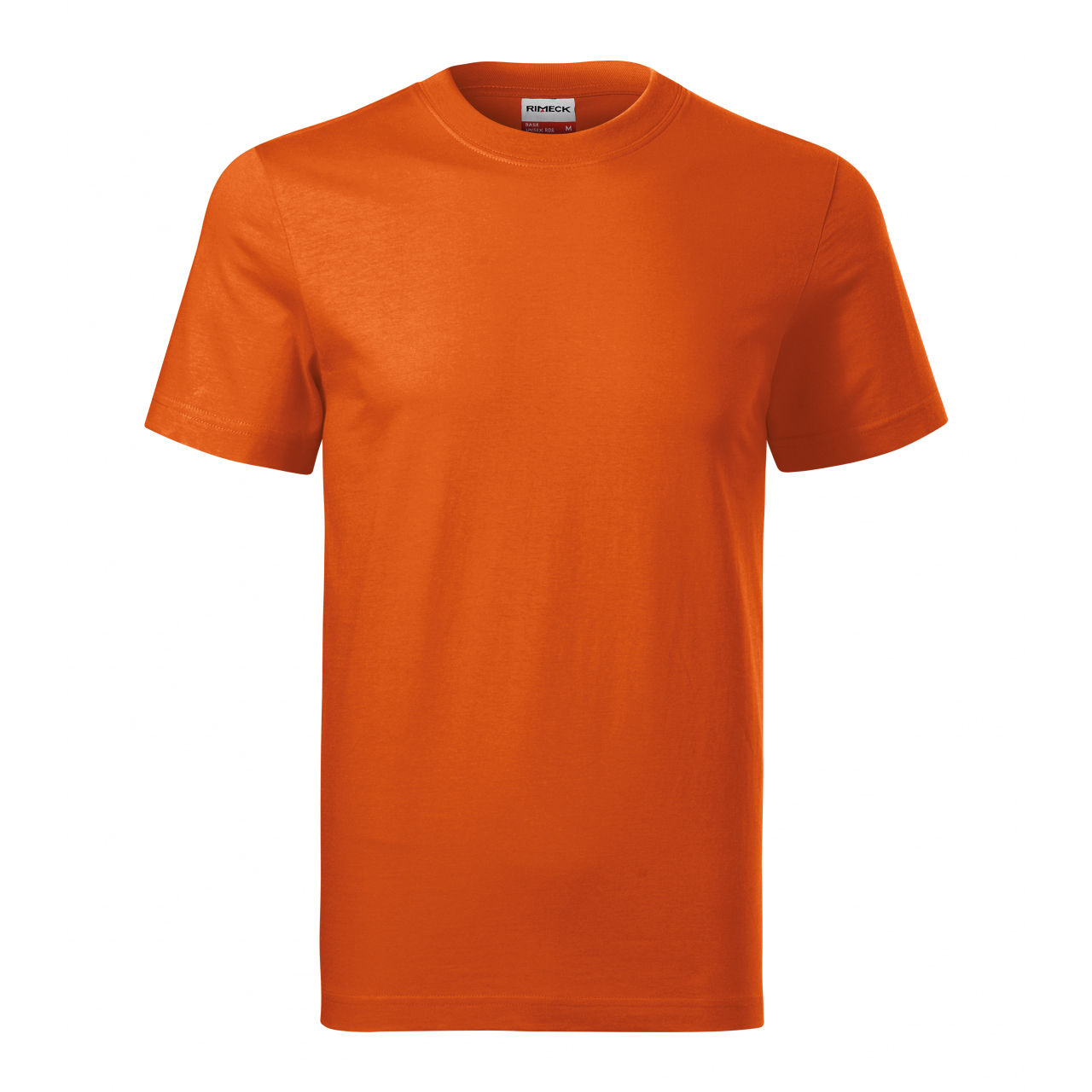 Tričko unisex Rimeck Base - oranžové, XL
