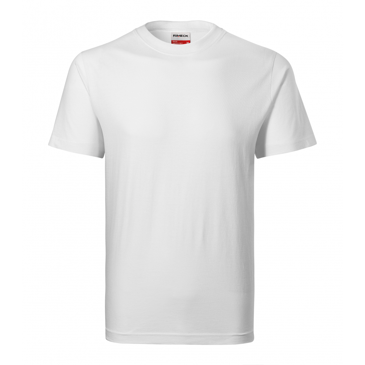 Tričko unisex Rimeck Recall - bílé, XL