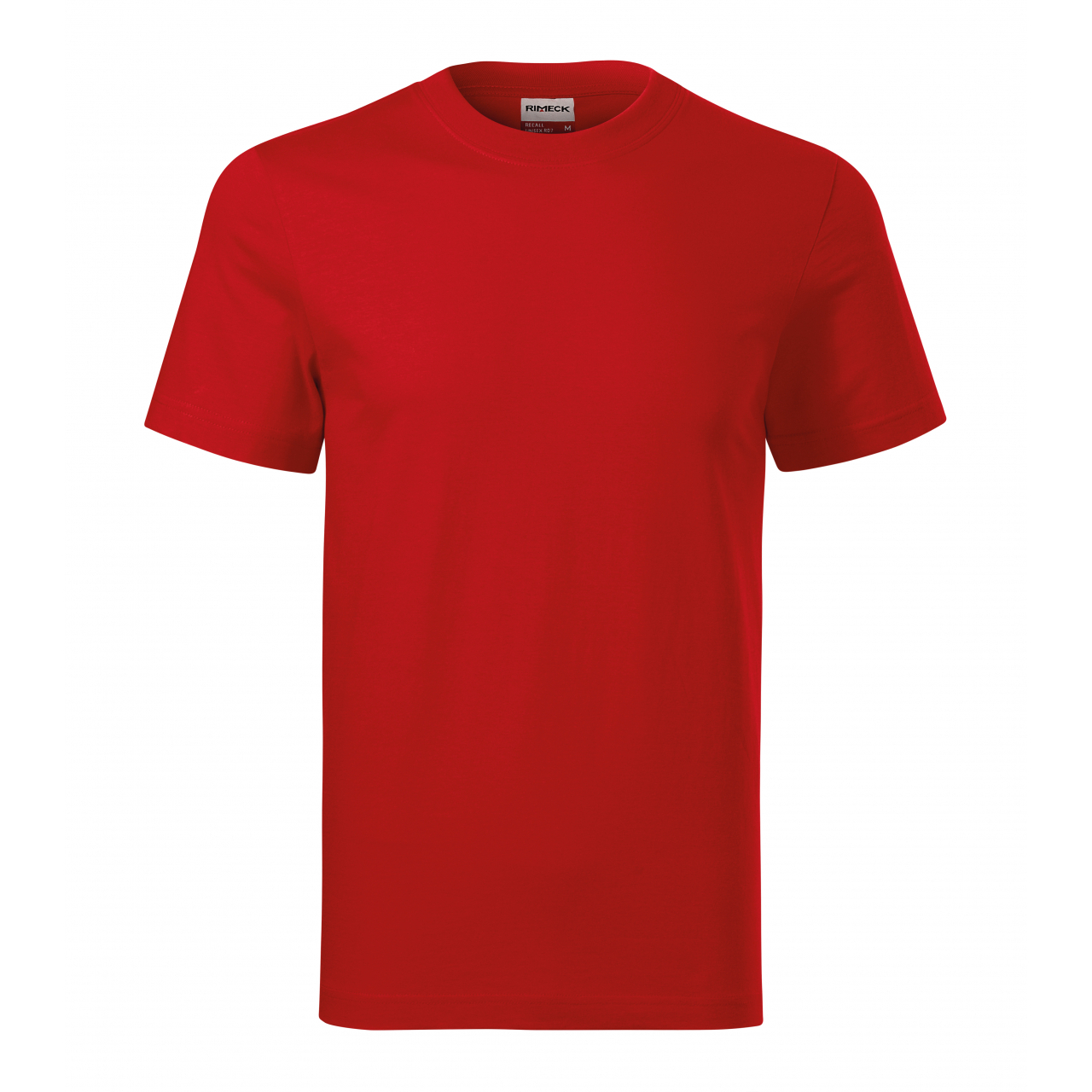 Tričko unisex Rimeck Recall - červené, XL