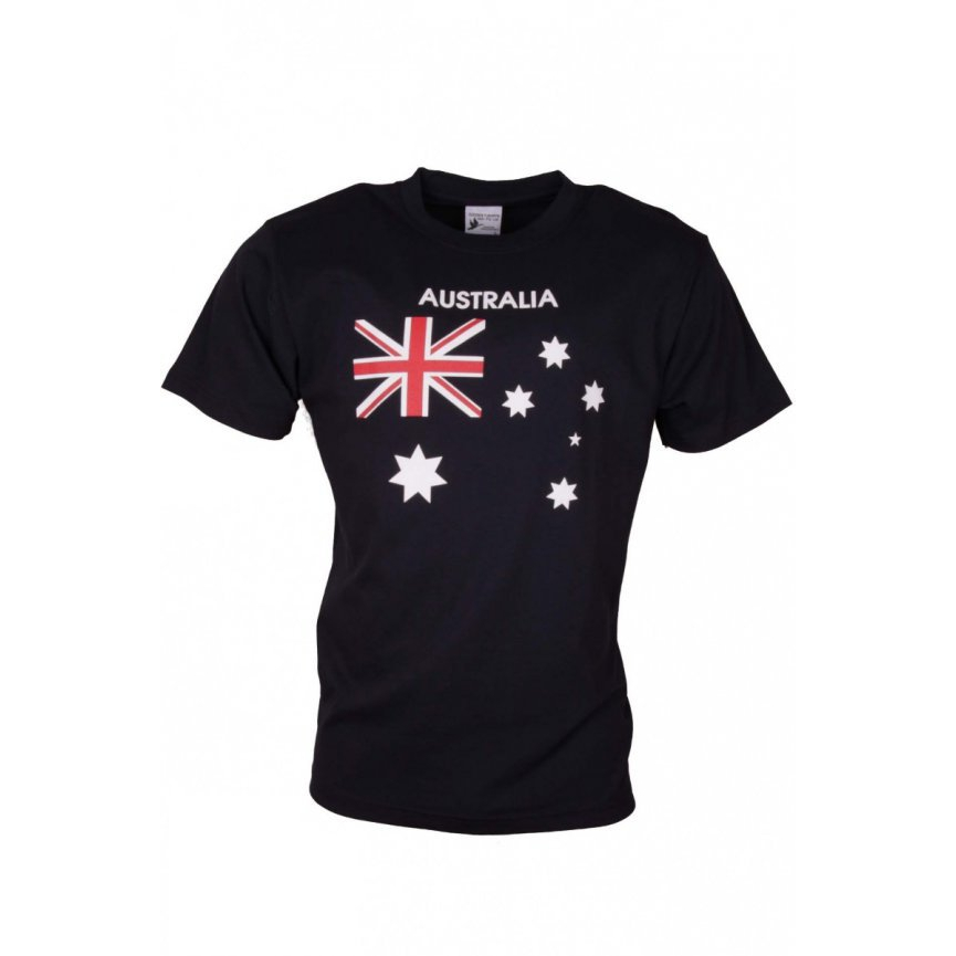 Tričko Gooses Australia Flag On - navy, S