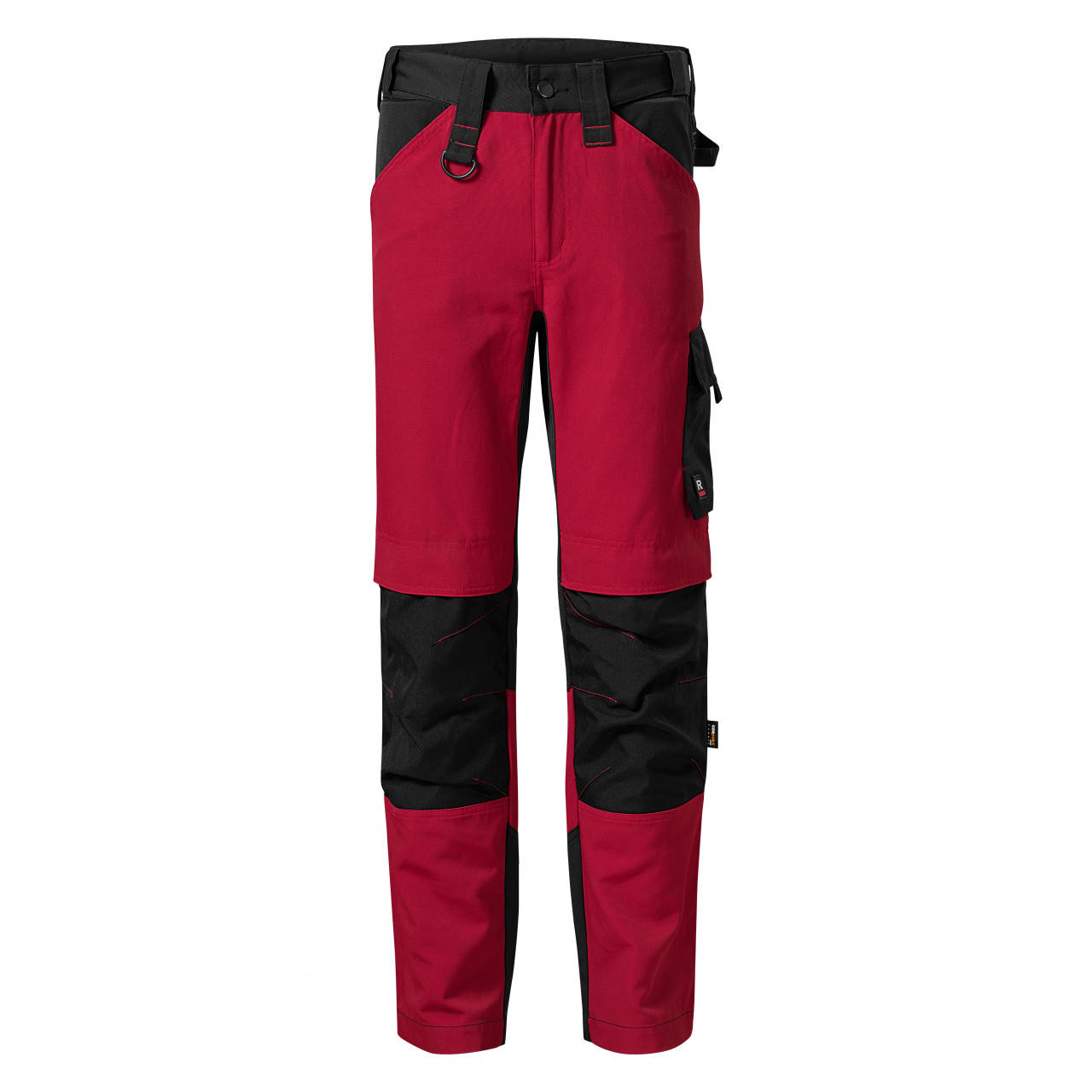 Pracovní kalhoty pánské Rimeck Vertex - černé-červené, 44
