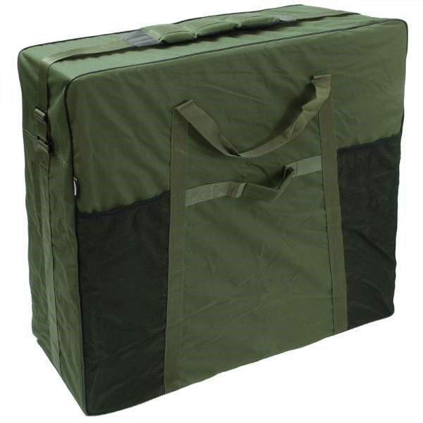 Taška na lehátko NGT Deluxe Bedchair 100 x 90 x 25 cm - olivová, XL