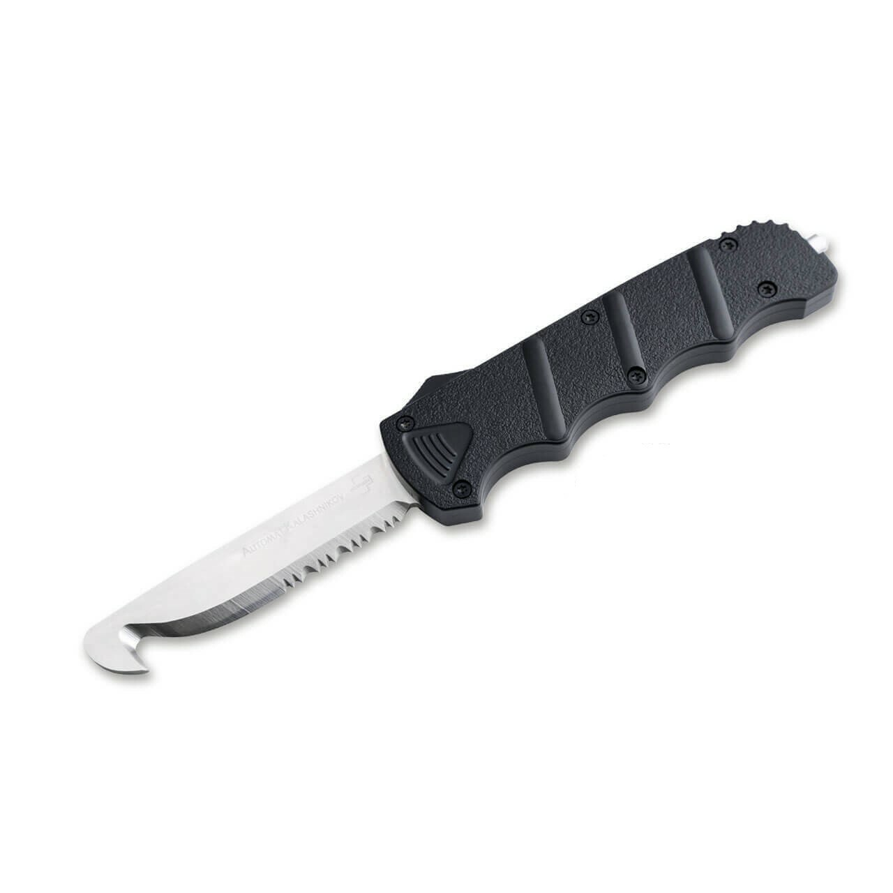 Nůž zavírací Böker Kalashnikov Rescue OTF 2.0 - černý-stříbrný