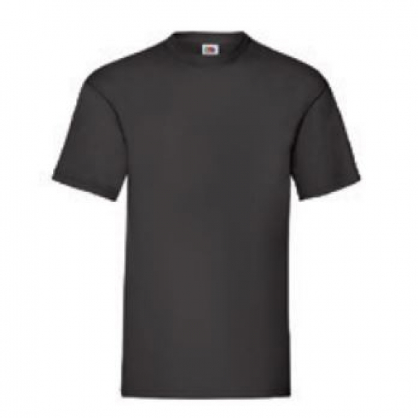 Pánské tričko Kariban s krátkým rukávem - černé, S/M