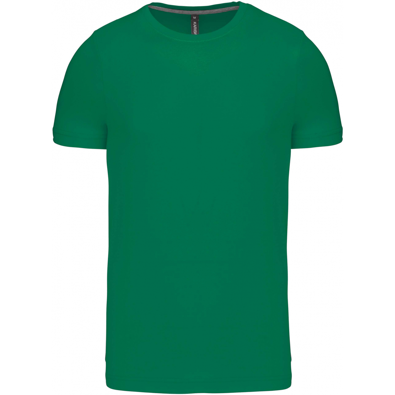 Pánské tričko Kariban krátký rukáv - zelené, M