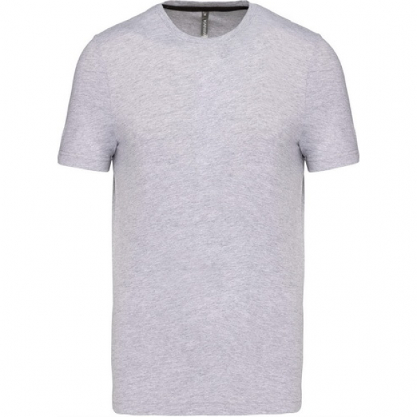 Pánské tričko Kariban krátký rukáv - šedé, XL