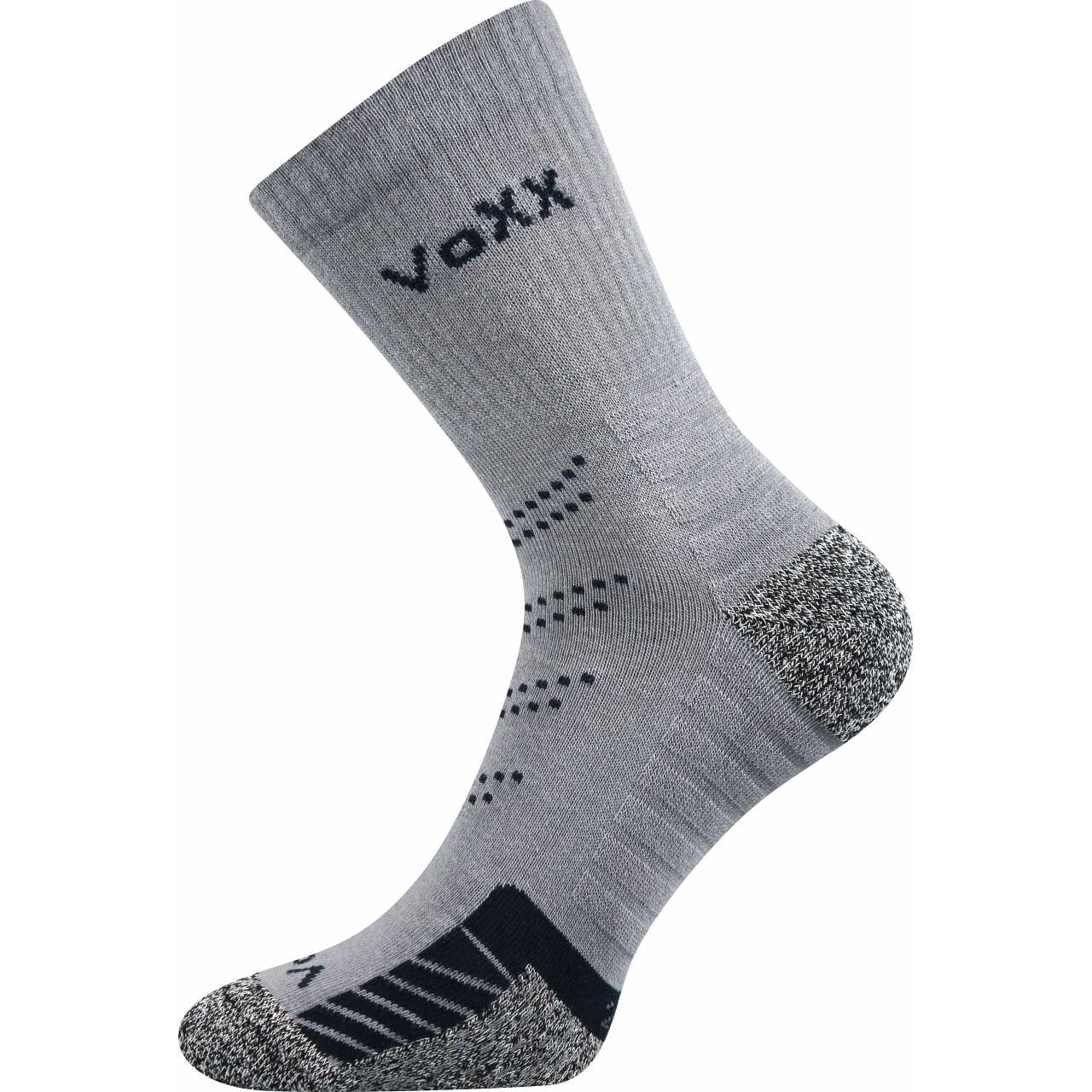 Ponožky sportovní Voxx Linea - šedé-černé, 39-42