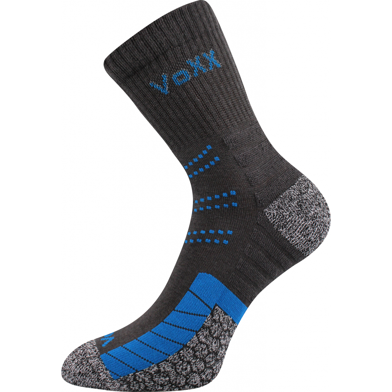 Ponožky sportovní Voxx Linea - šedé-modré, 35-38