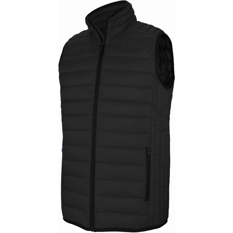 Pánská vesta Kariban zateplená - černá, XL