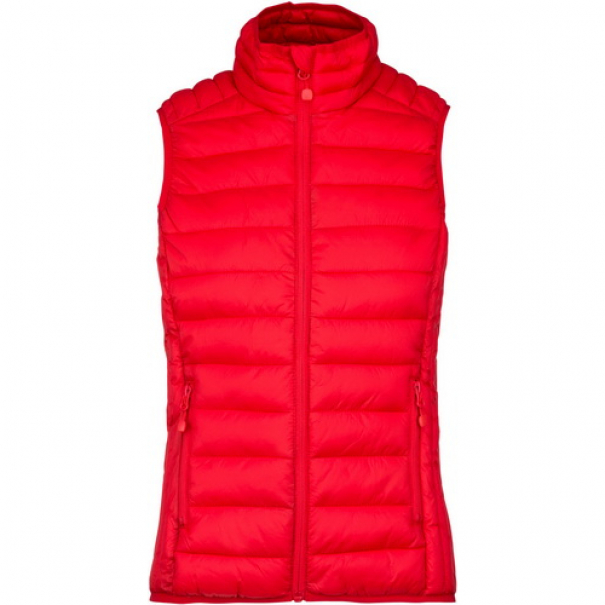 Dámská vesta Kariban zateplená - červená, XL