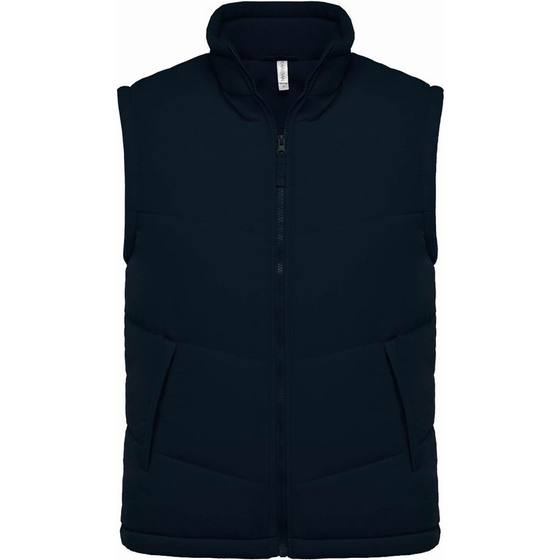 Pánská vesta Kariban Fleece Lined Bodywarmer - navy, L