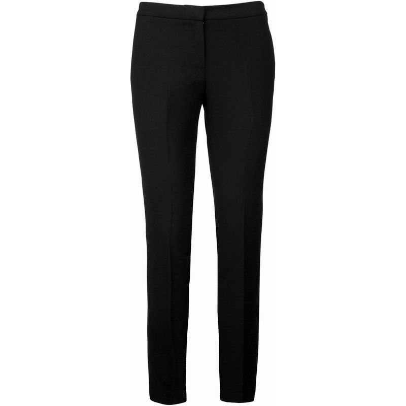 Dámské společenské kalhoty Kariban - černé, XS