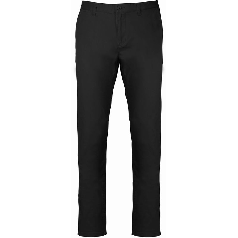 Pánské kalhoty Kariban Chino - černé, 52