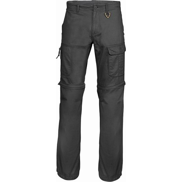 Pánské kalhoty Kariban s odepínacími nohavicemi - černé, 38