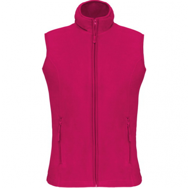 Dámská fleecová vesta Kariban MELODIE - růžová, XL