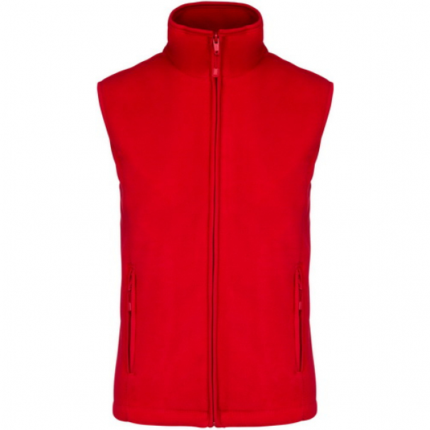 Dámská fleecová vesta Kariban MELODIE - červená, XL