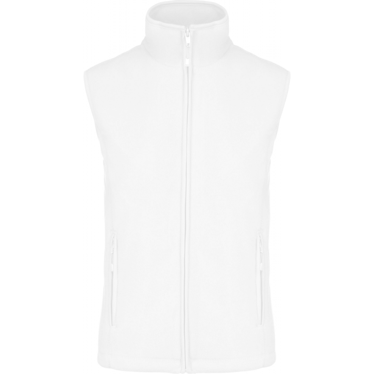 Dámská fleecová vesta Kariban MELODIE - bílá, XL