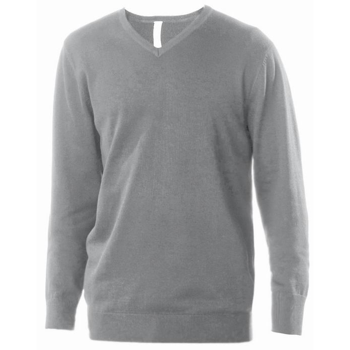 Pánský svetr Karibando V Jumper - šedý, XL