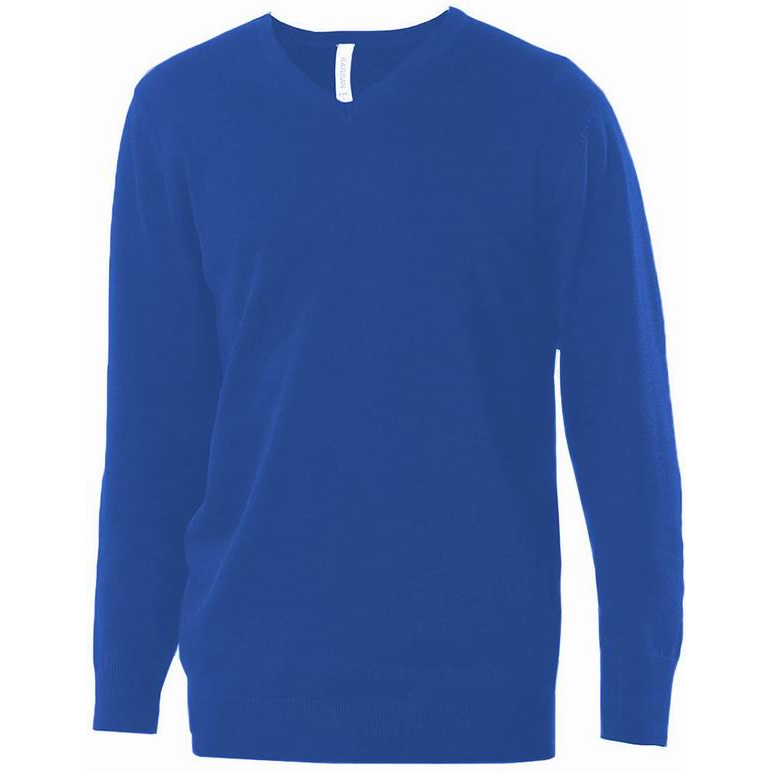 Pánský svetr Karibando V Jumper - modrý, XL