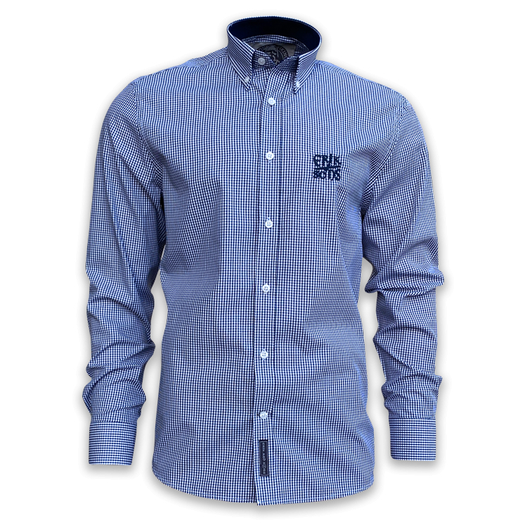 Košile pánská Erik and Sons Findlo - modrá-bílá, XL