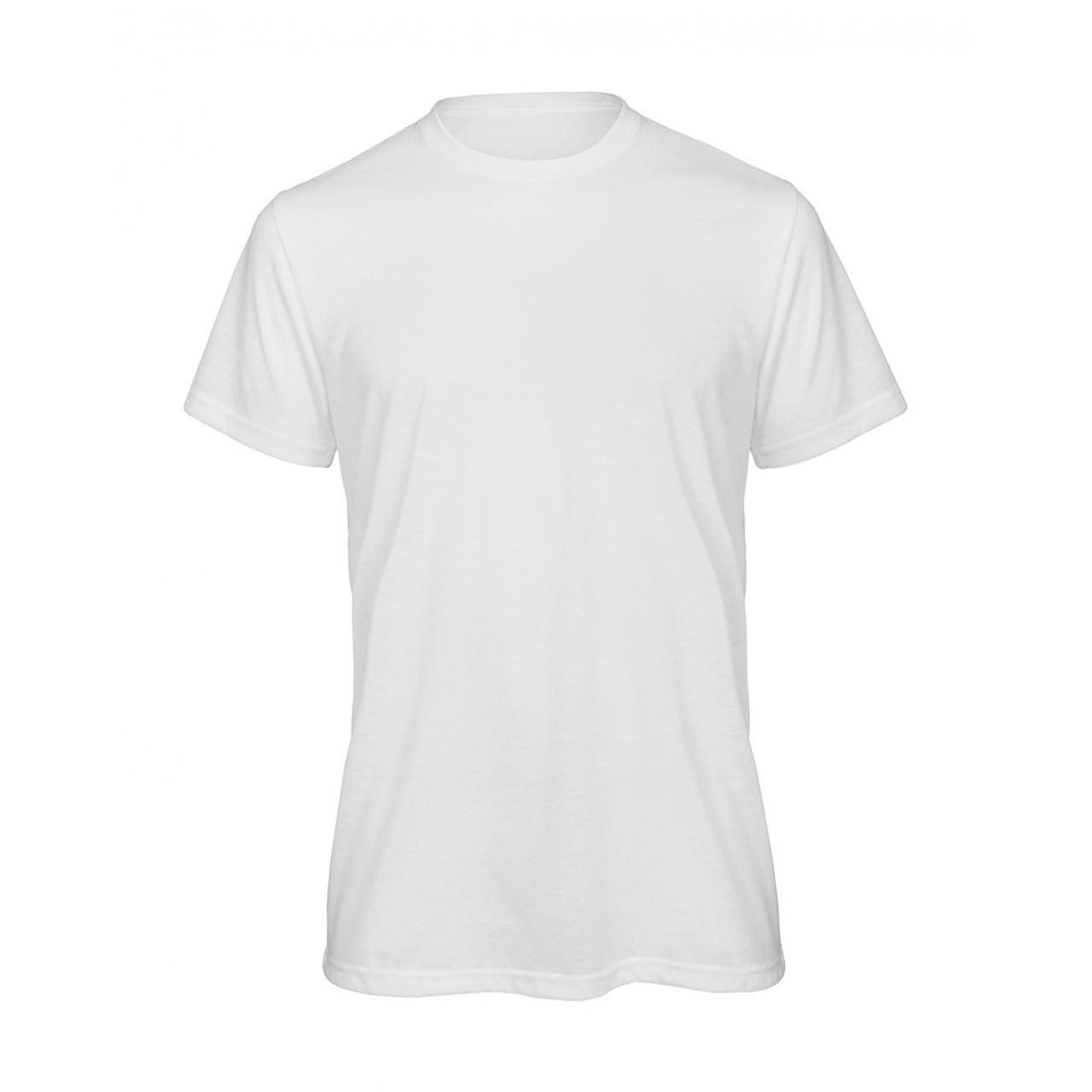 Triko pánské B&C Sublimation/men T-Shirt - bílé, XL