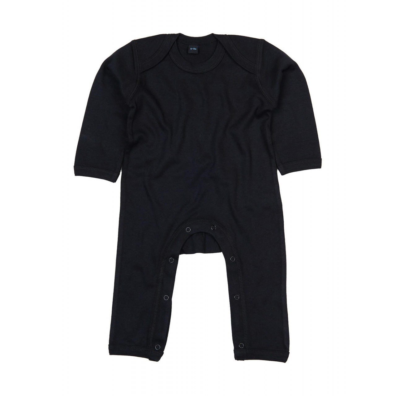 Dětské pyžamo Babybugz - černé, 6-12 měsíců