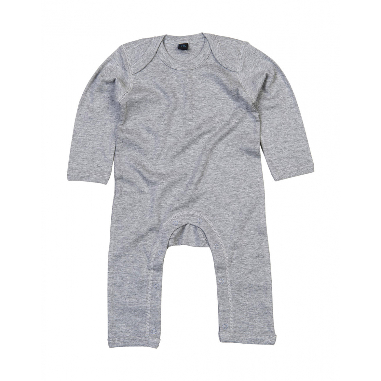 Dětské pyžamo Babybugz - šedé, 6-12 měsíců